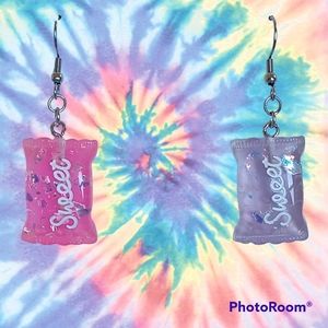 Hard candy earrings